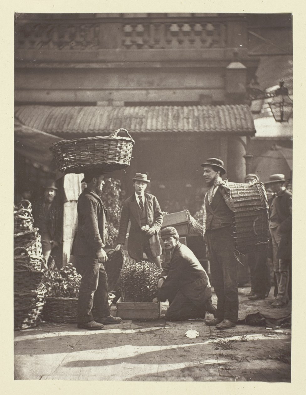 Trabalhadores de Covent Garden de John Thomson