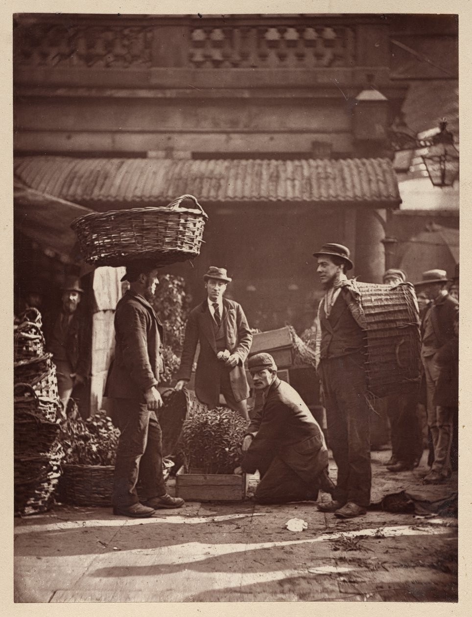 Trabalhadores de Covent Garden de John Thomson