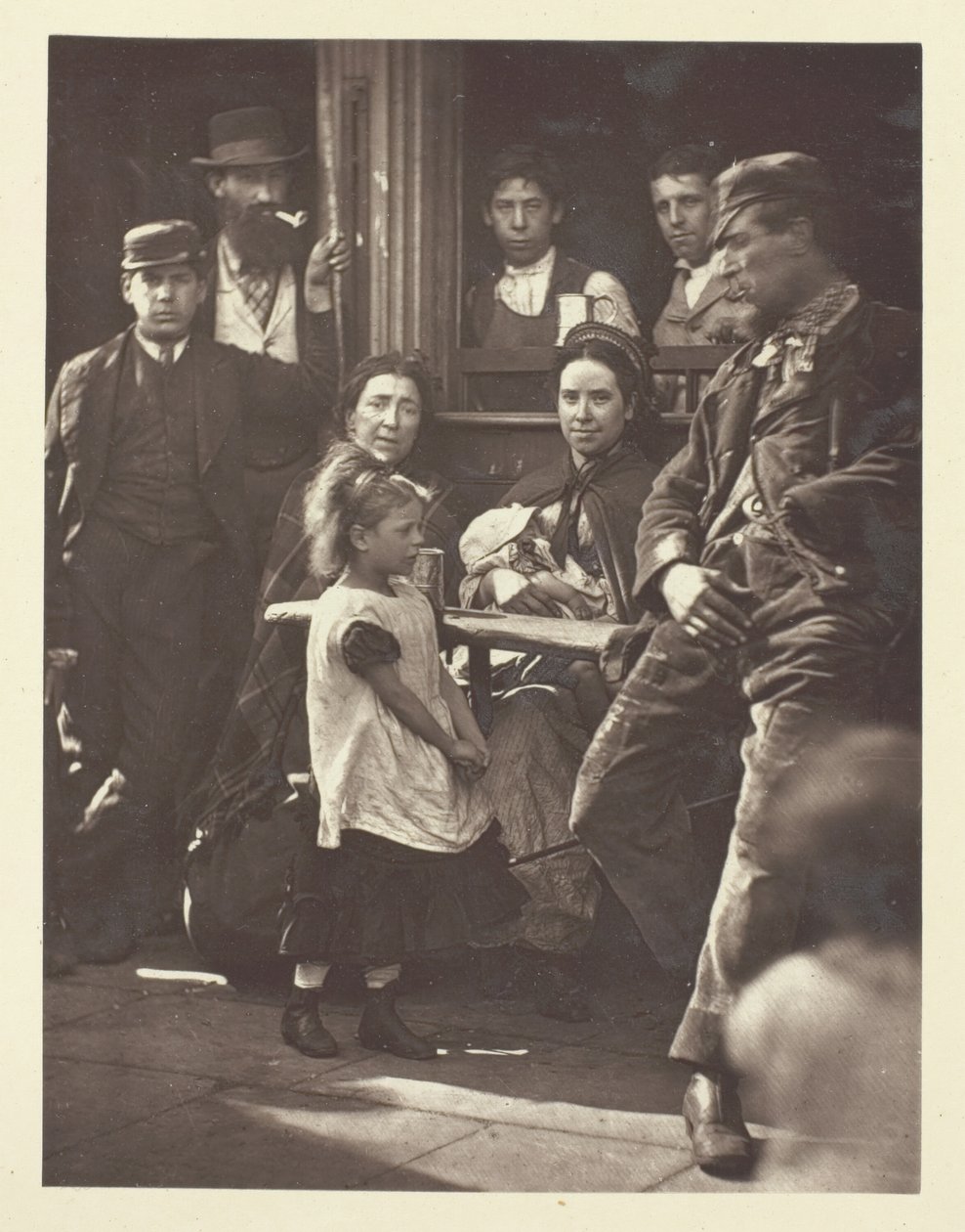 Hookey Alf, de White Chapel, 1881. de John Thomson
