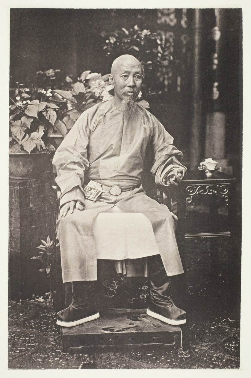 Jui-Lin, Governador Geral das duas províncias de Kwang, c. 1868. de John Thomson