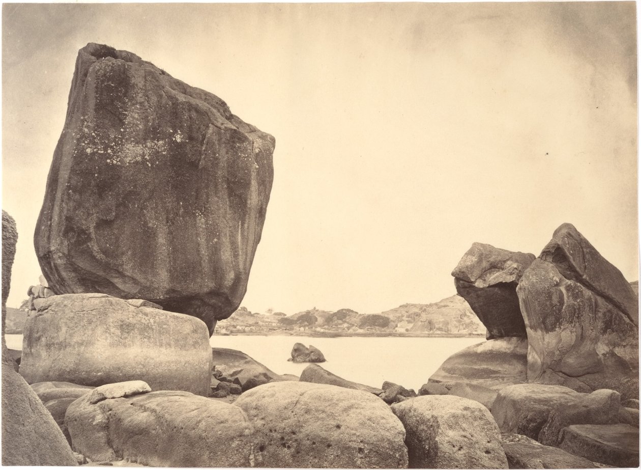 Rochas de formas peculiares na ilha de Kulangsu, Amoy de John Thomson