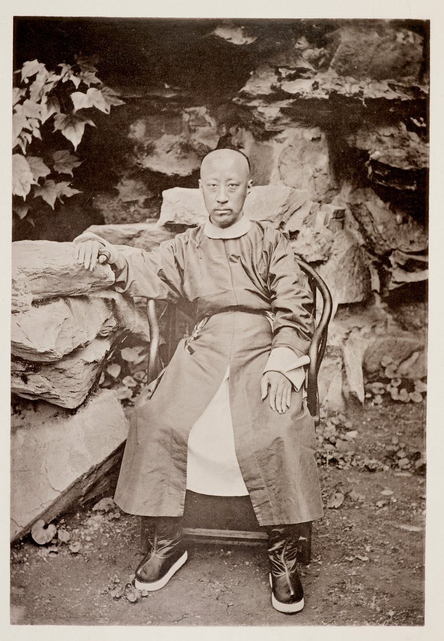 Príncipe Kung, Pekin, c. 1872. de John Thomson