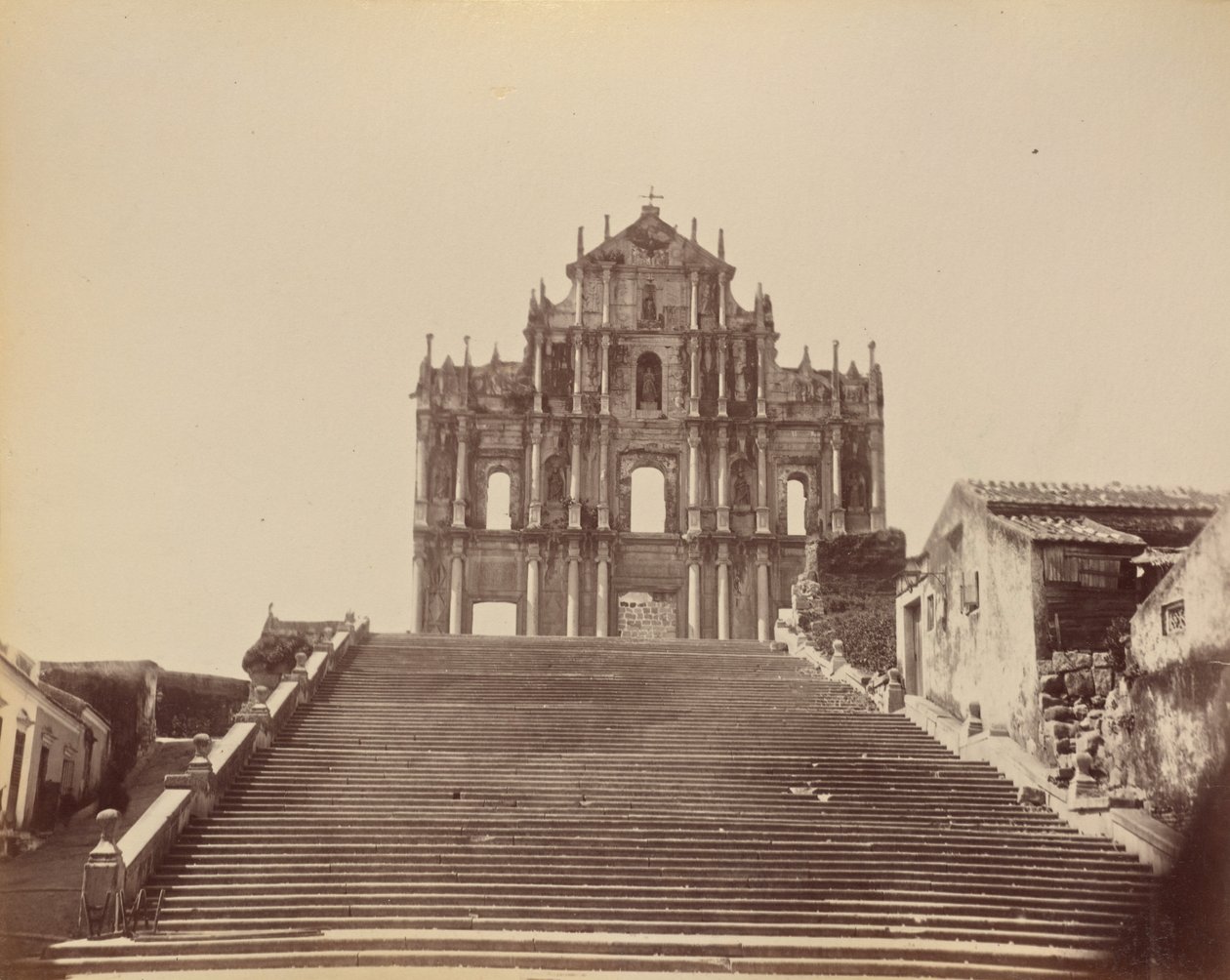 Ruínas da Antiga Catedral, Macau de John Thomson