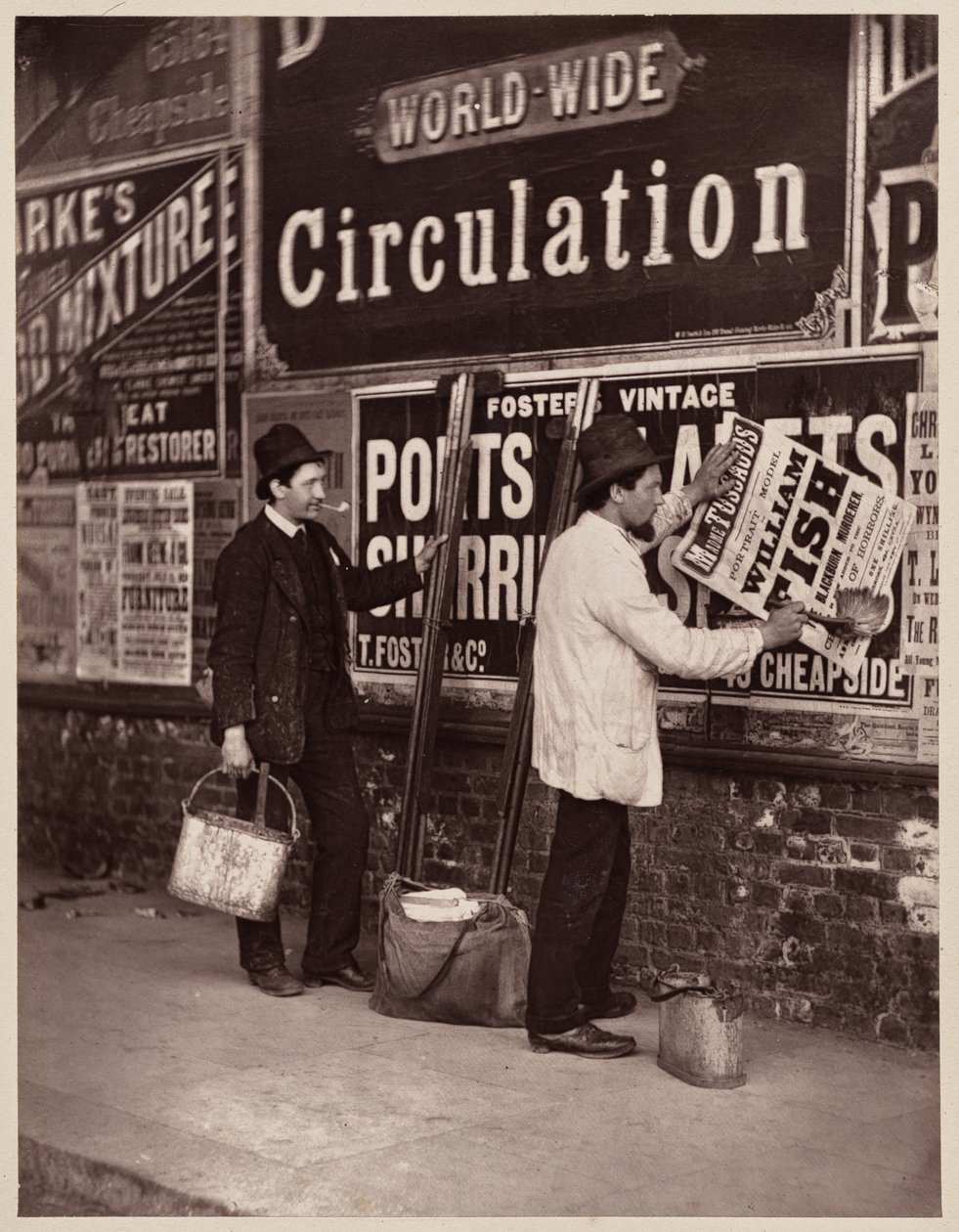 Publicidade de rua de John Thomson