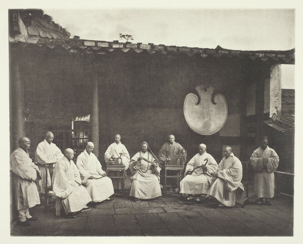 O abade e os monges de Kushan de John Thomson