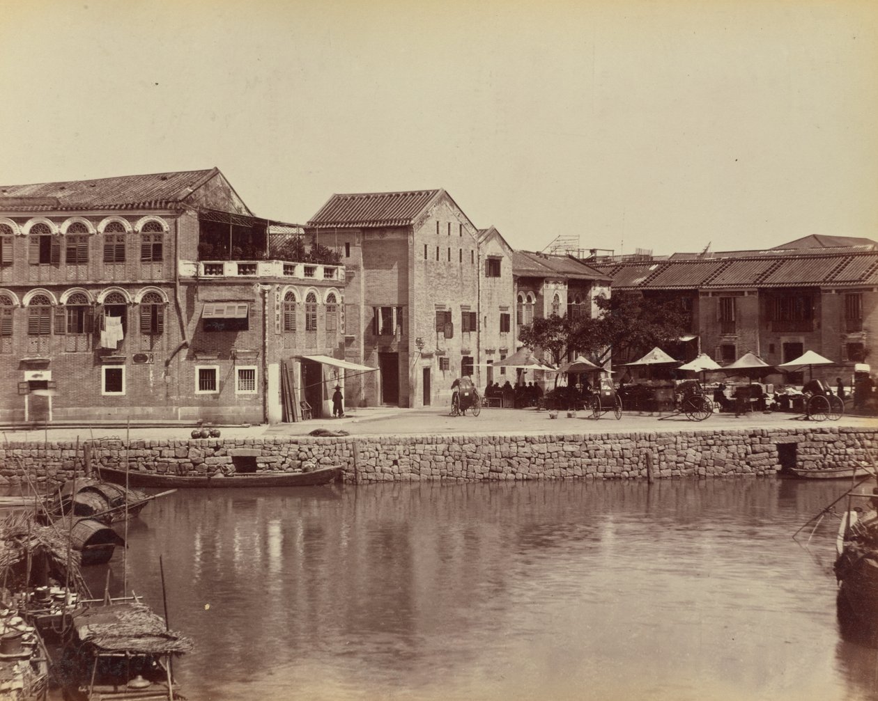 O Bund, Macau de John Thomson