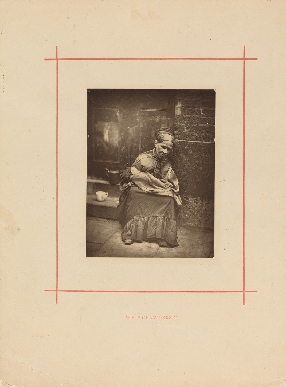 Os Crawlers, c. 1877. de John Thomson