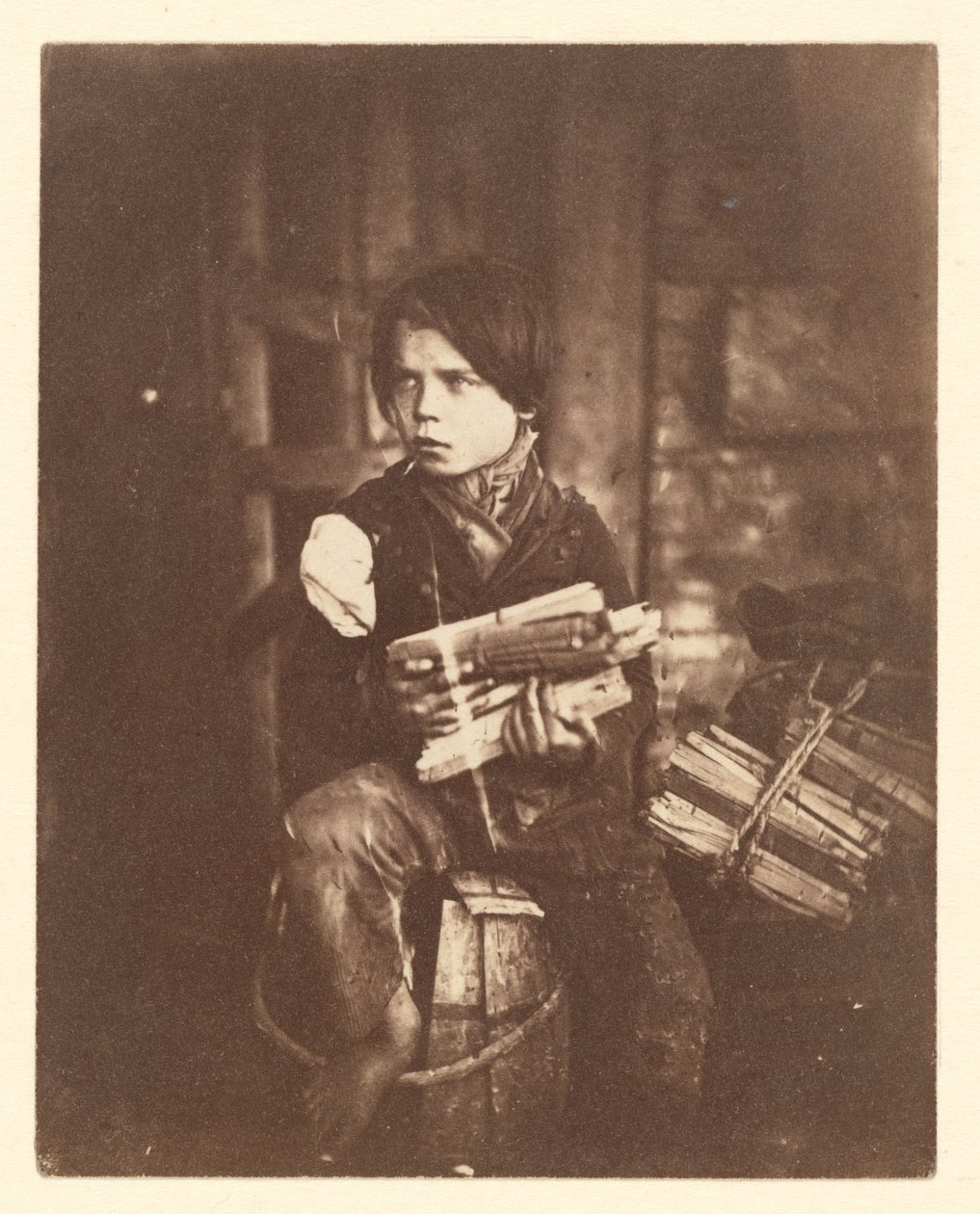 O pequeno vendedor de lenha de John Thomson
