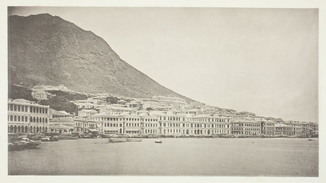 O Praya, Hong-Kong, c. 1868. de John Thomson