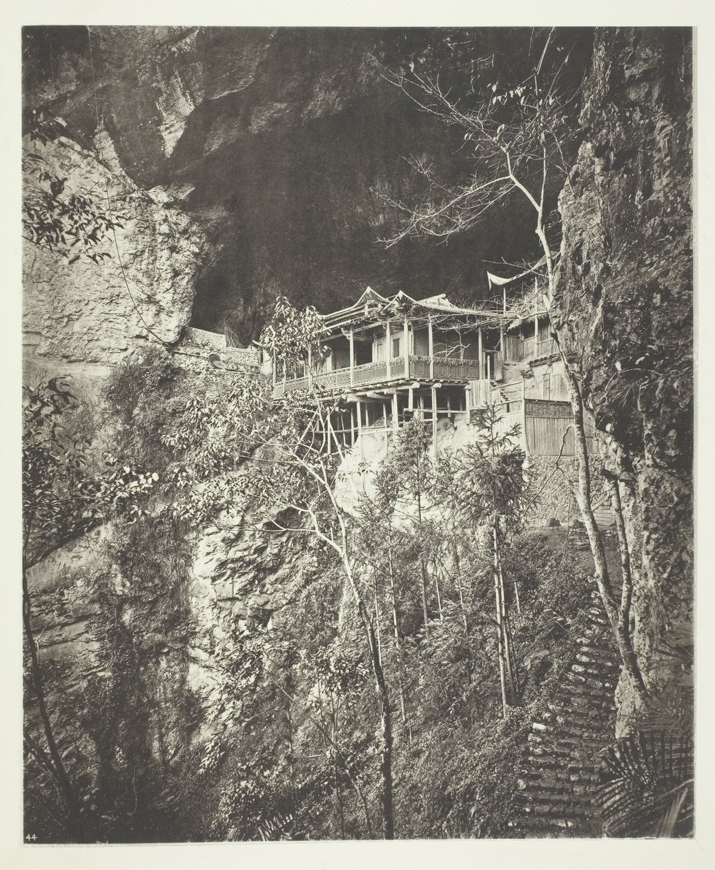 Mosteiro de Yuenfu, c. 1868. de John Thomson