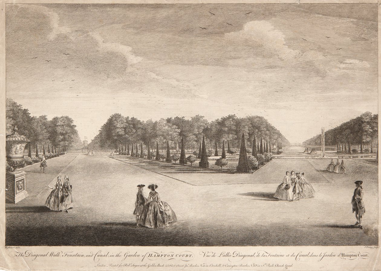 A Caminhada Diagonal, Fonte e Canal de John Tinney