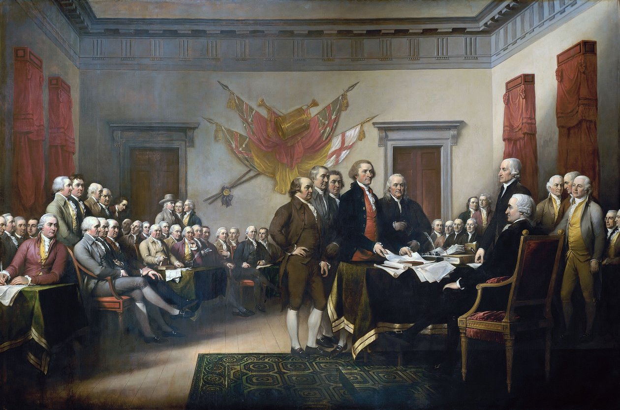 Declaração de Independência de John Trumbull
