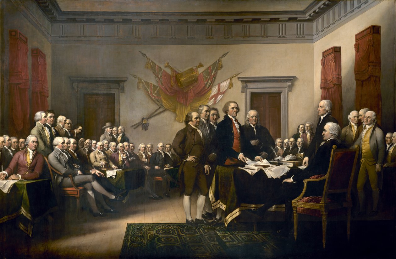 Declaração de Independência de John Trumbull