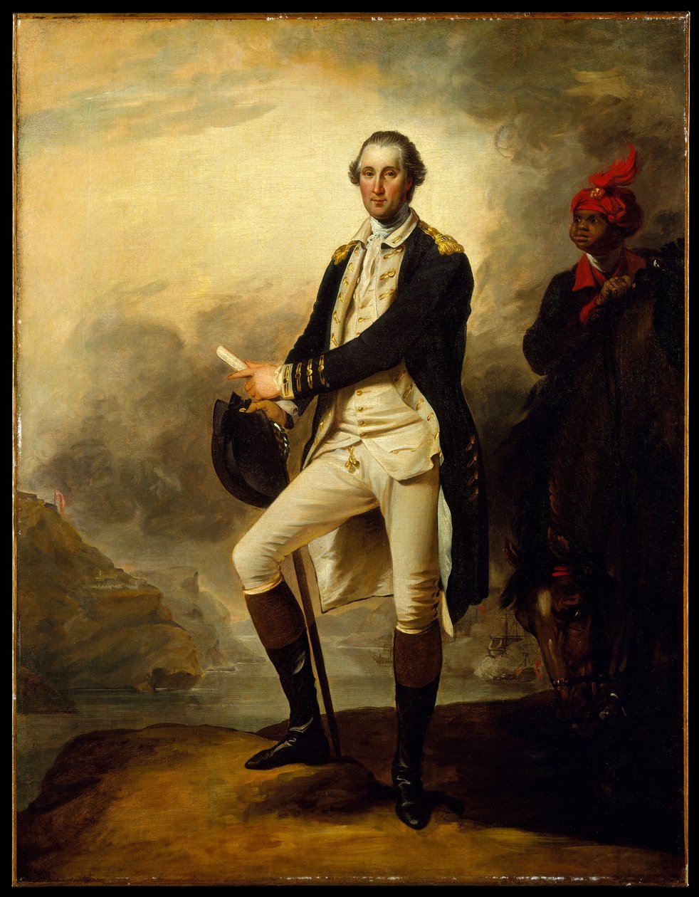 George Washington e William Lee (George Washington) de John Trumbull