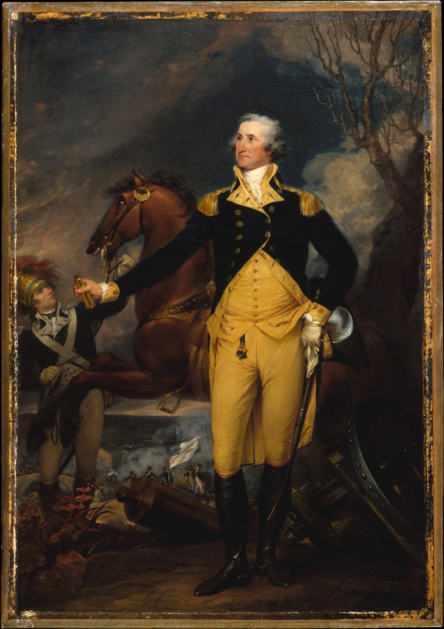 George Washington vor der Schlacht von Trenton de John Trumbull