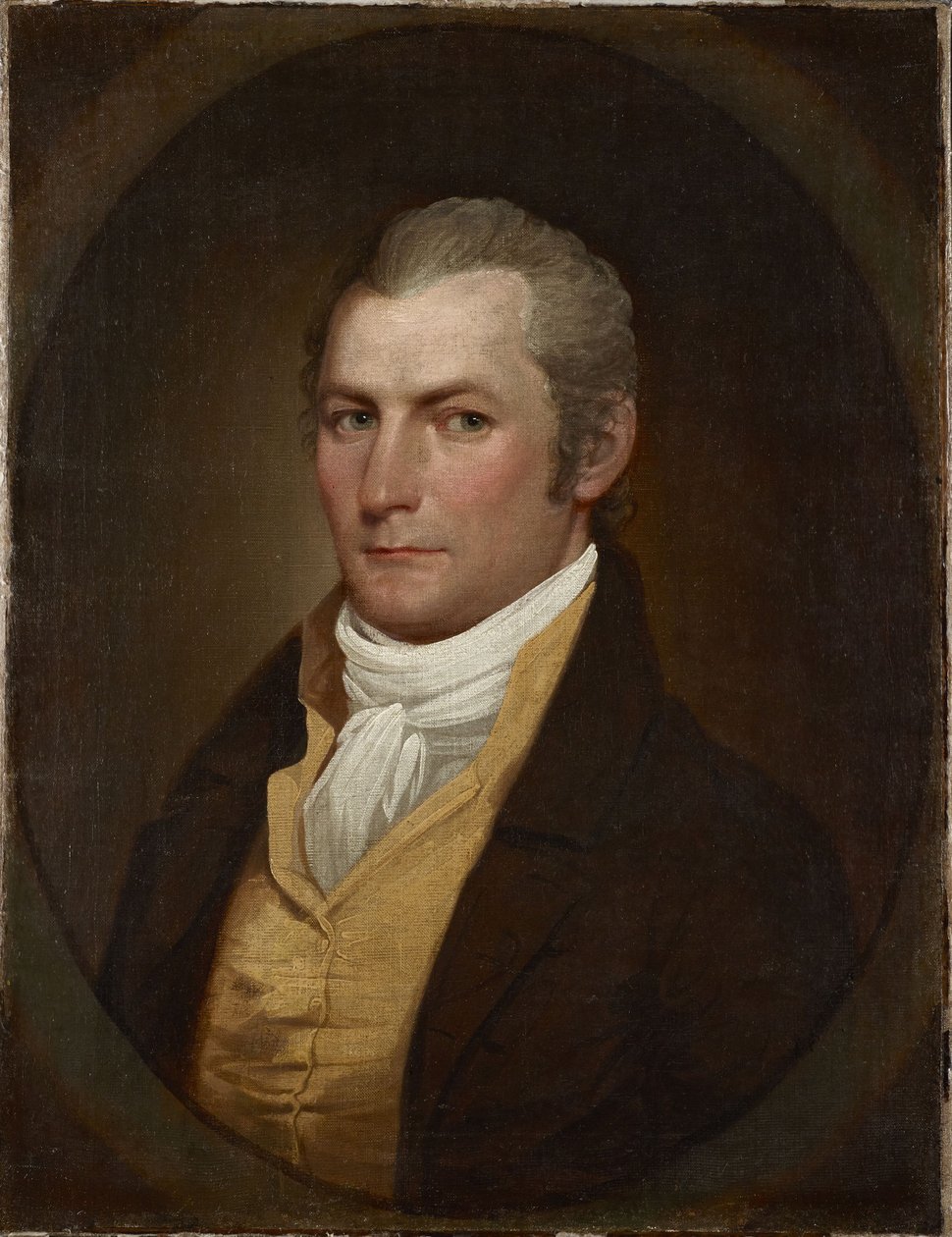 Retrato de um homem de John Trumbull