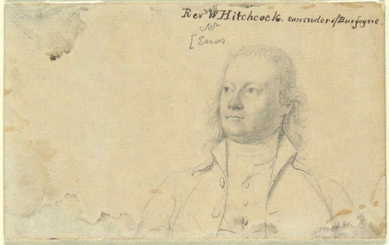 Rev. W. Hitchcock de John Trumbull