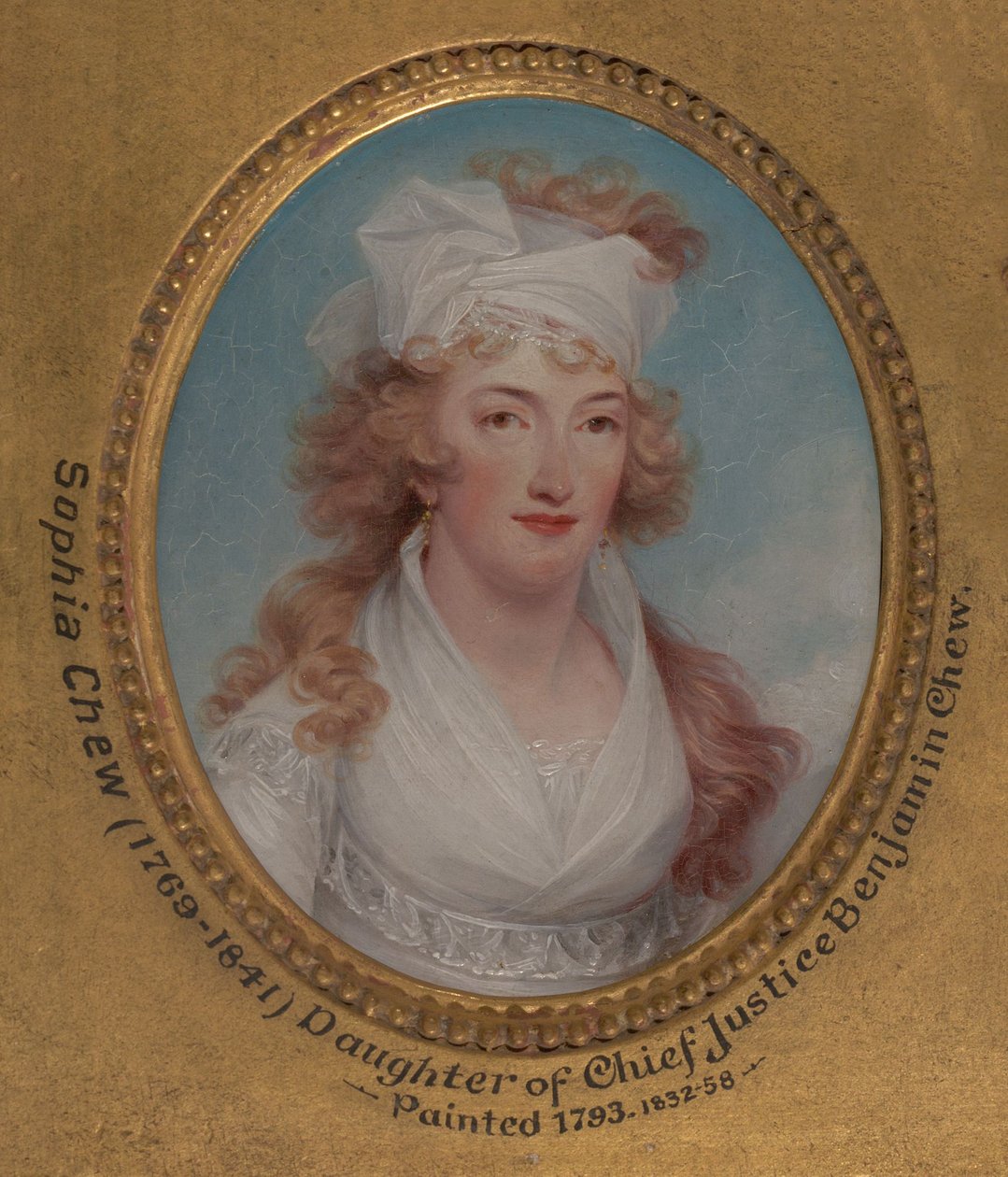 Sophia Chew, mais tarde Sophia Chew Philips, 1769-1841 de John Trumbull