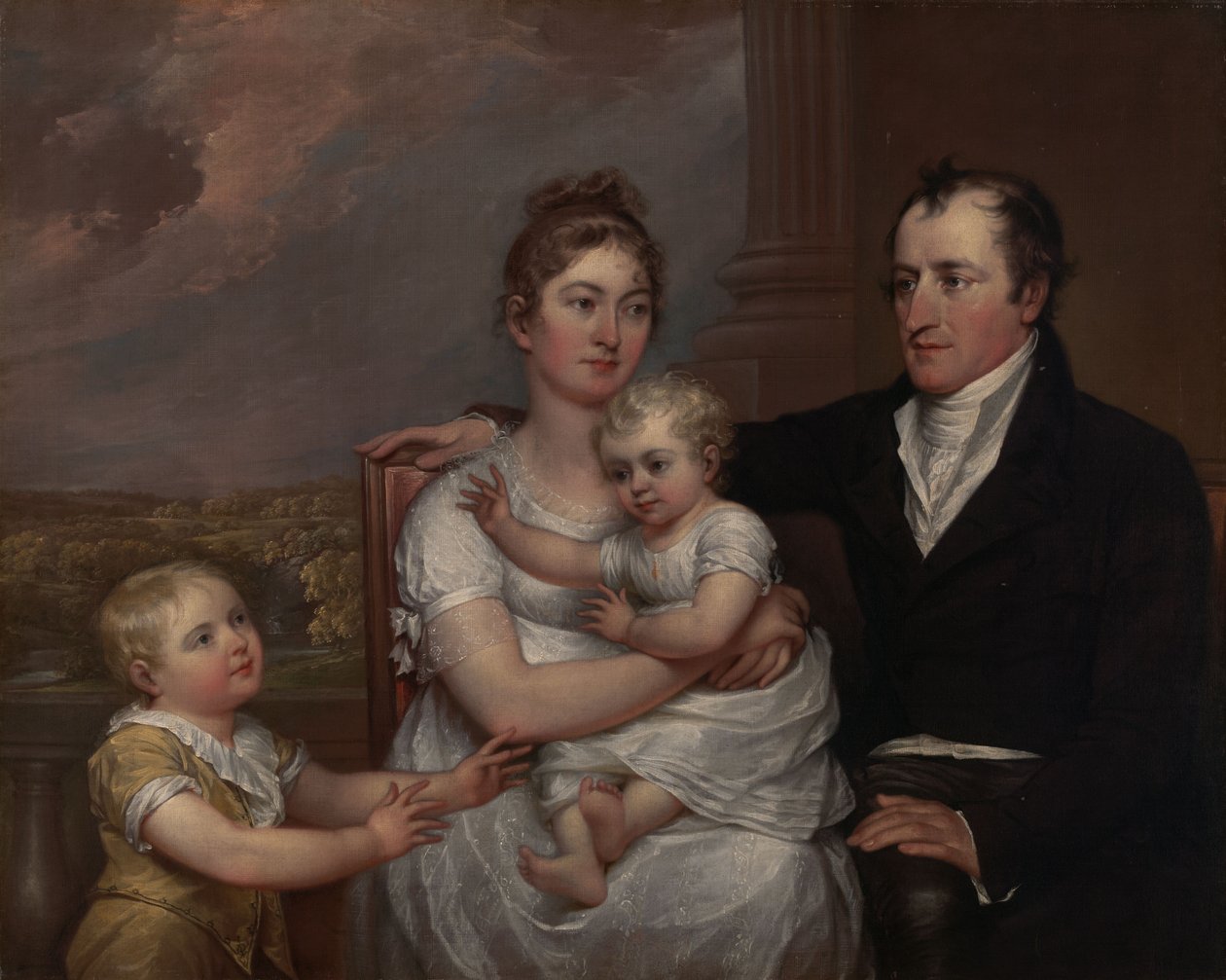 A família Vernet de John Trumbull