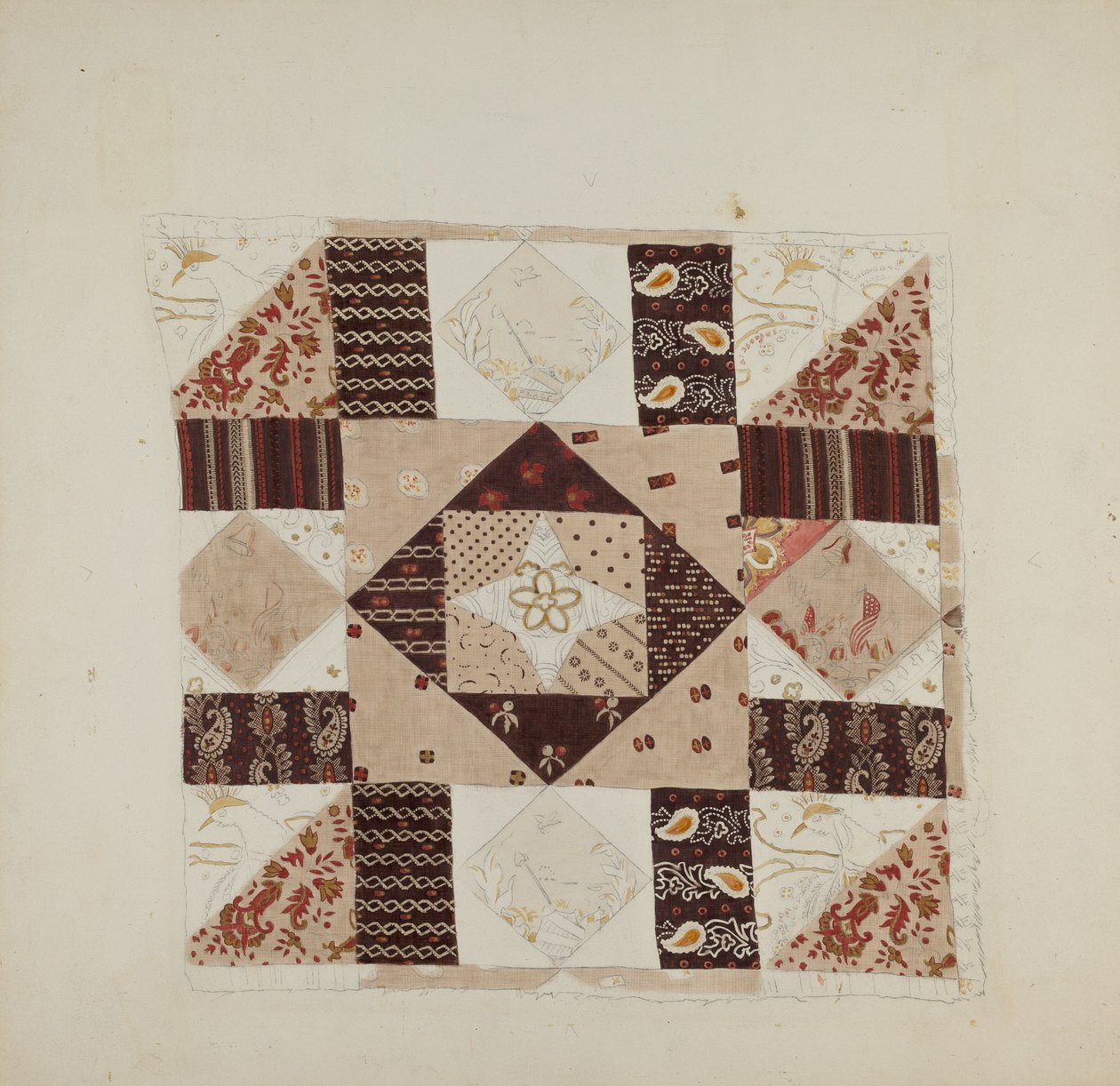 Algodão Impresso (Colcha) de John Tubrant