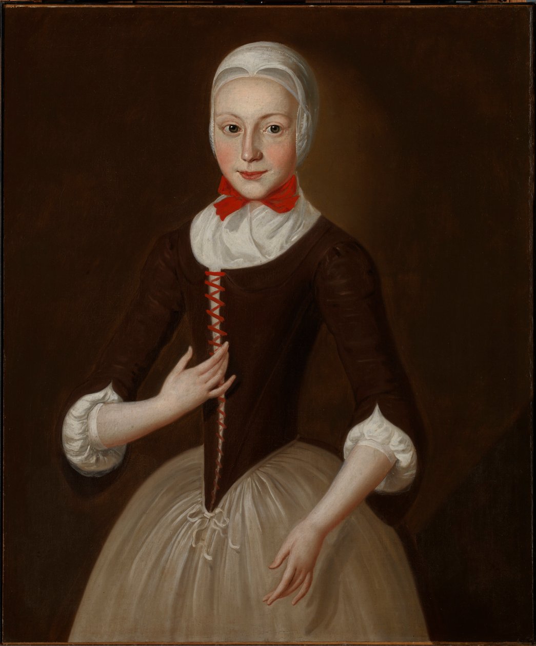 Moça da Morávia, ca. 1755-1760. de John Valentine Haidt