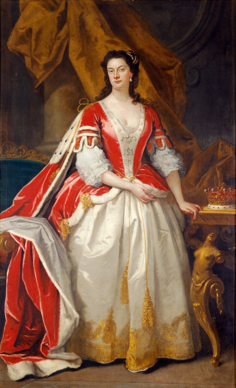 Elizabeth, Condessa de Northampton (óleo sobre tela) de John Vanderbank