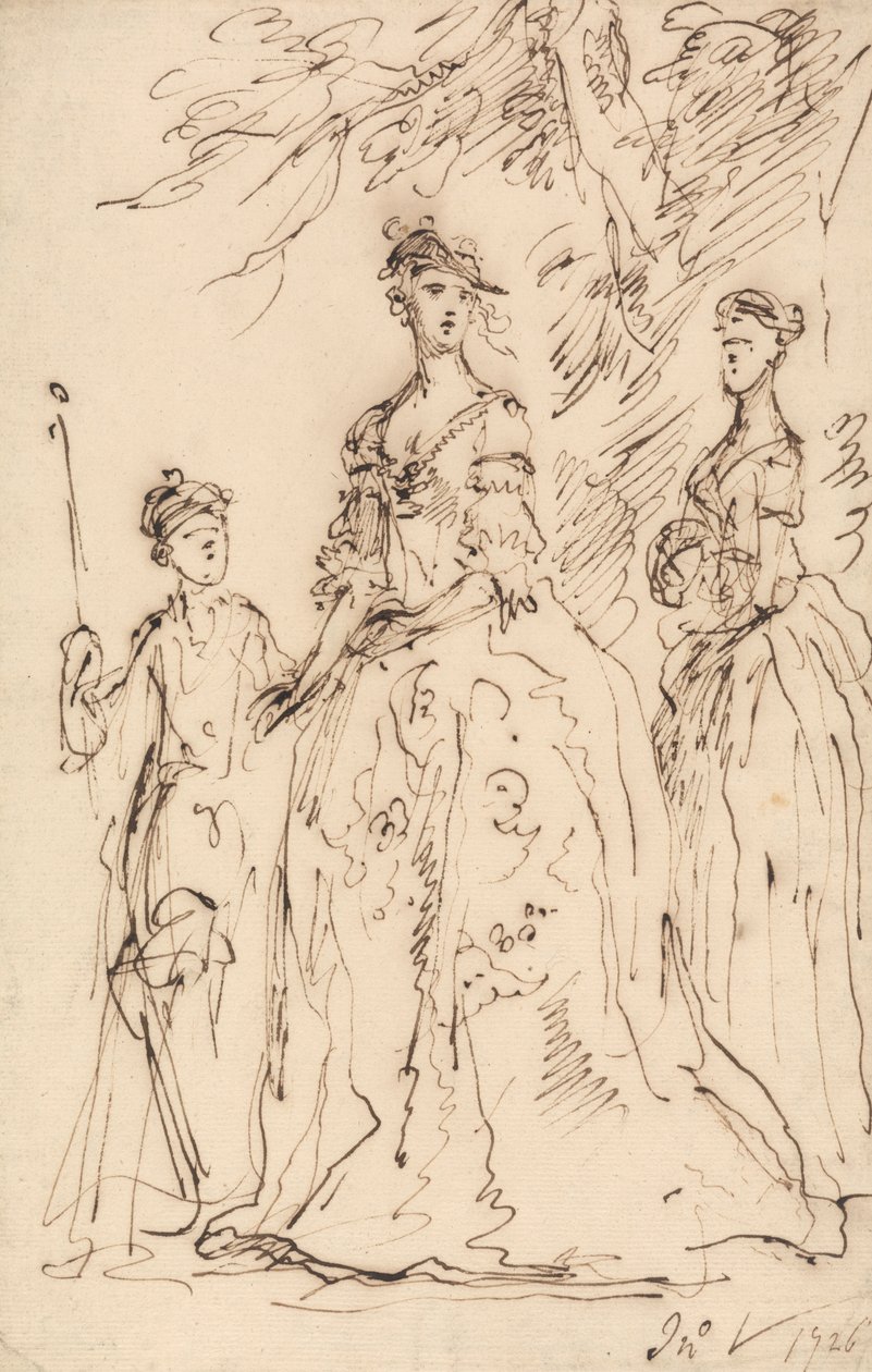 Três Senhoras de John Vanderbank
