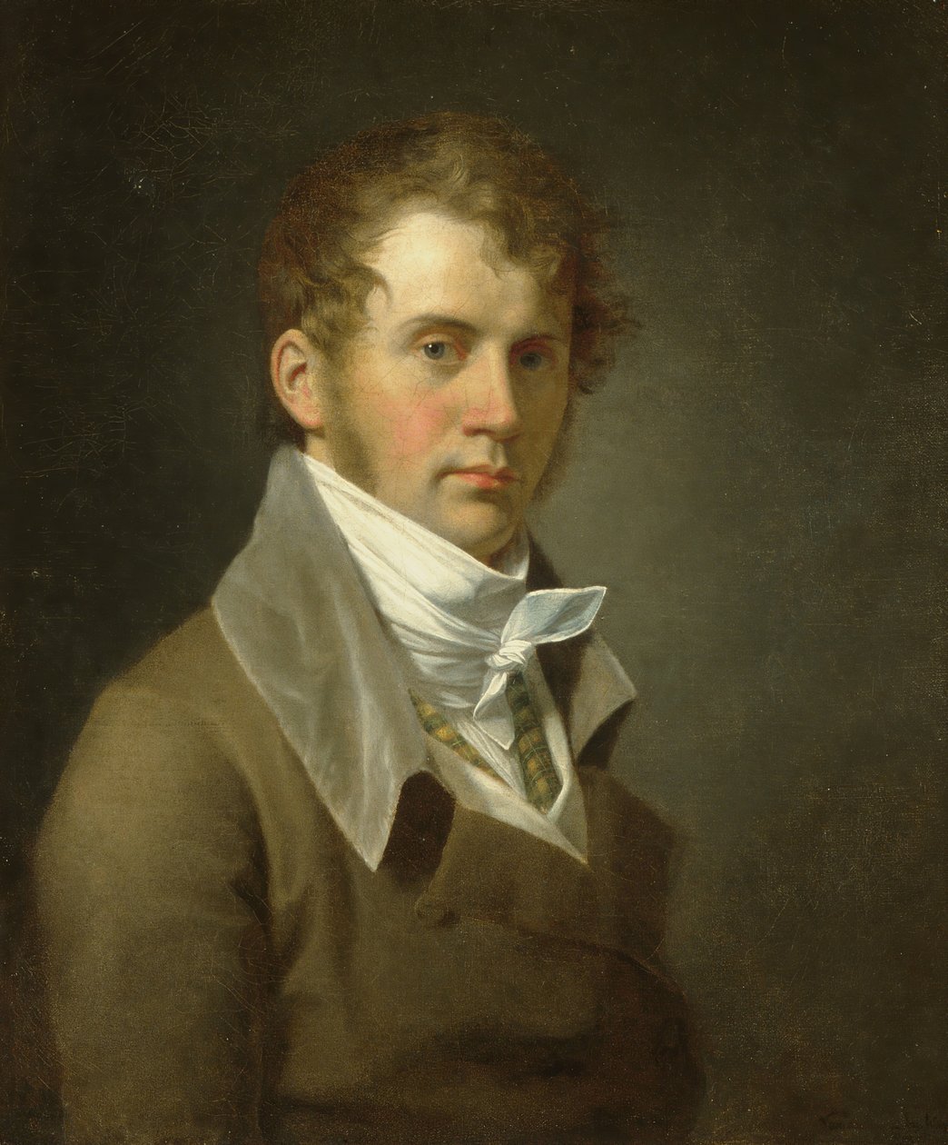 Retrato do artista, 1800. de John Vanderlyn