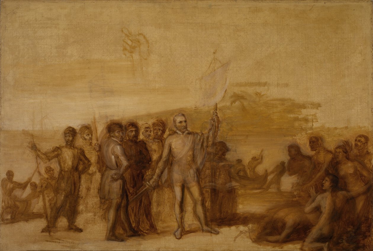 O desembarque de Colombo de John Vanderlyn