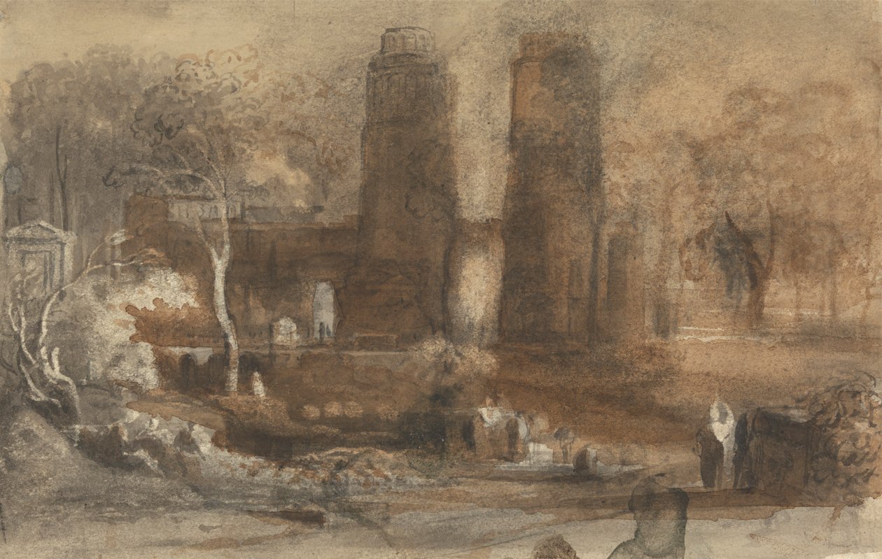Uma Paisagem Romântica de John Varley