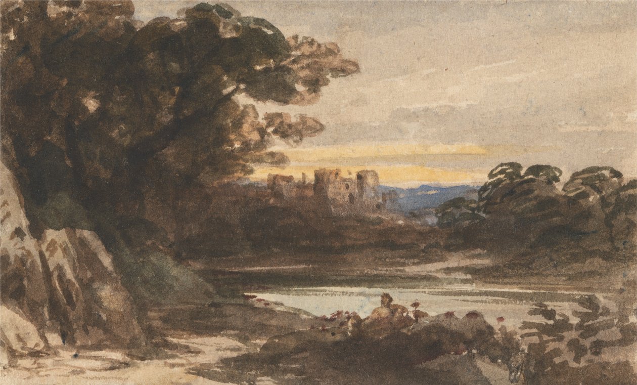 Castelo Barnard, Condado de Durham de John Varley