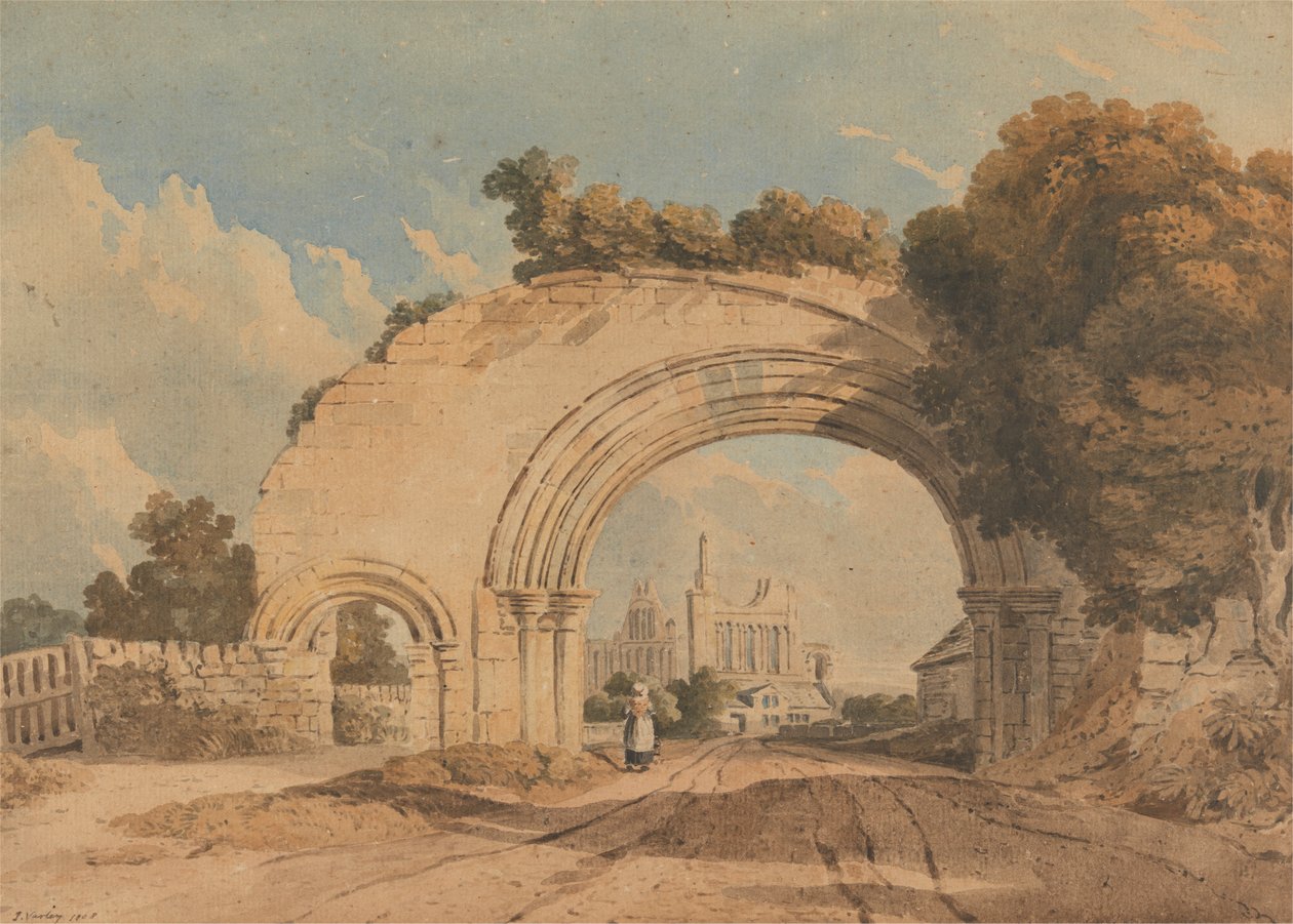 Abadia de Byland, Yorkshire de John Varley