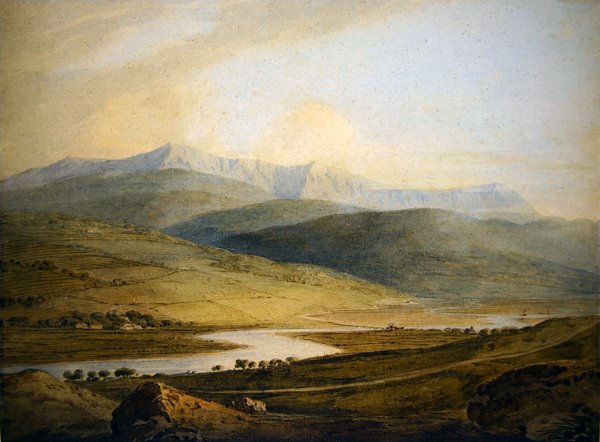 Cader Idris (aguarela sobre papel) de John Varley
