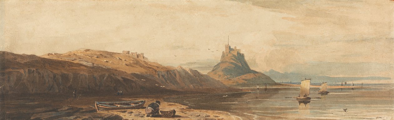 Castelo na Ilha Santa de John Varley