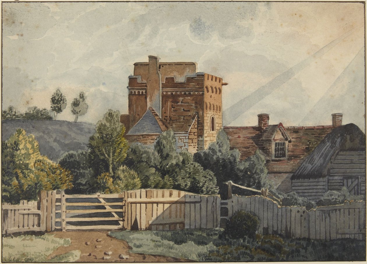 Casa com torre de pedra de John Varley