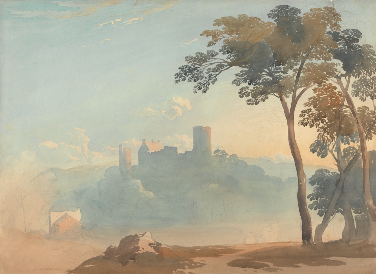 O castelo na colina de John Varley