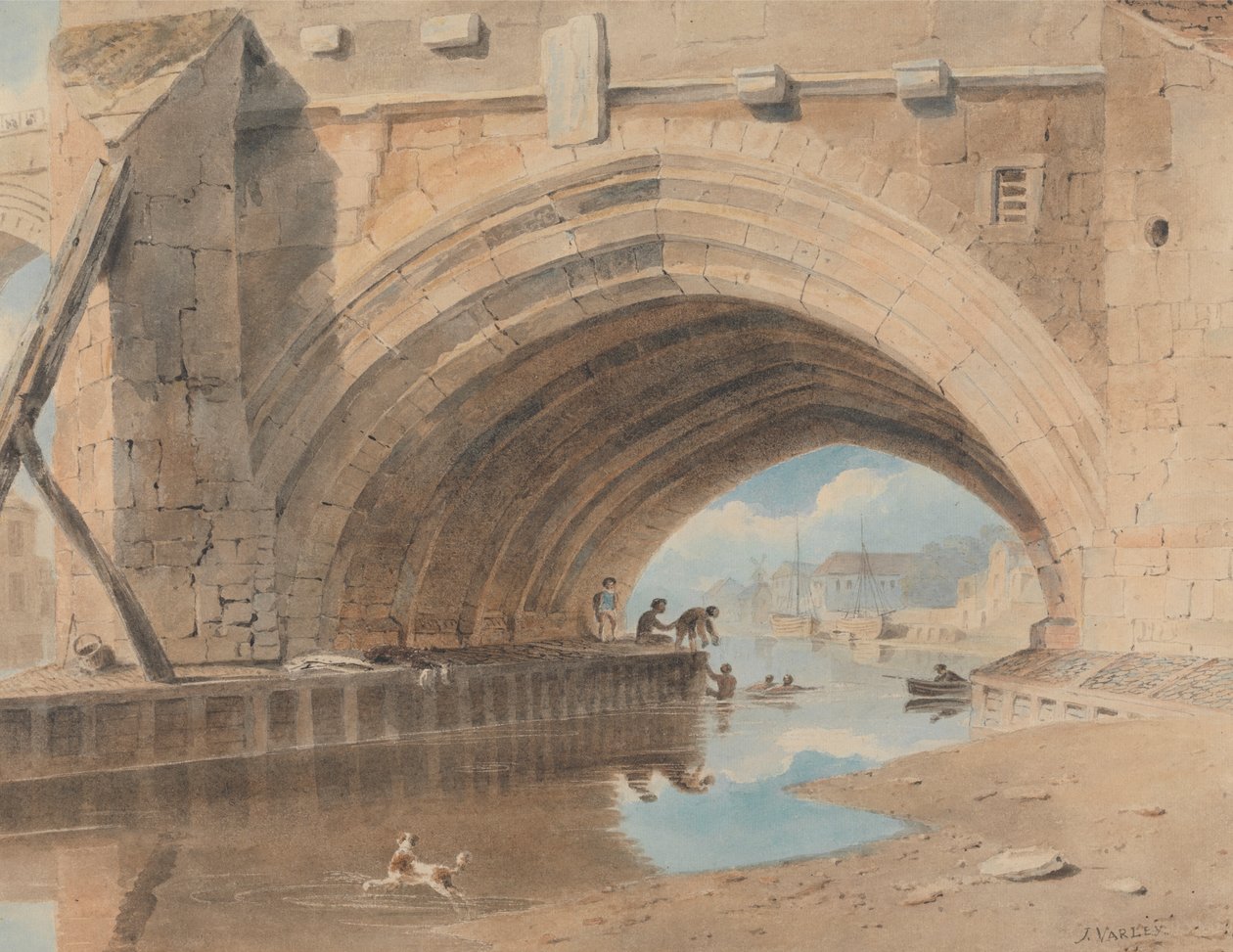 Debaixo da Ponte Ouse, Banho de John Varley