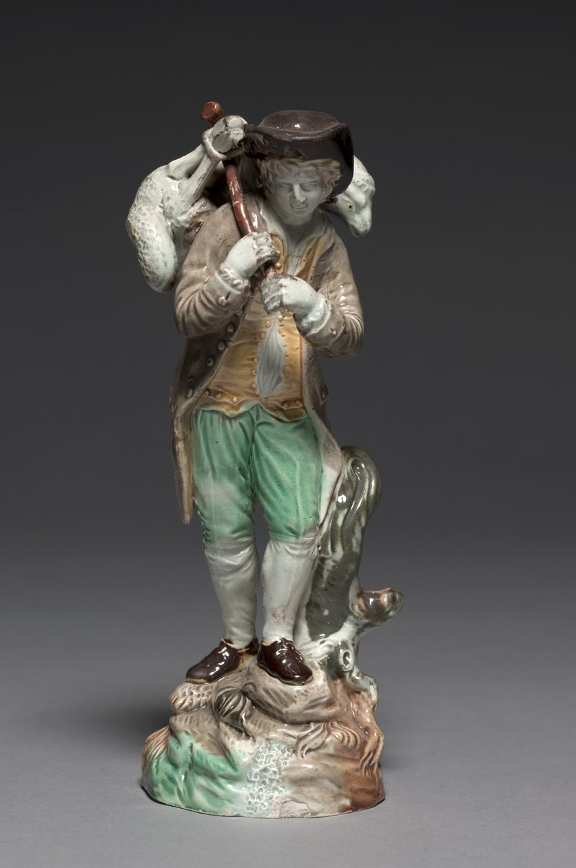 The Lost Sheep, feito por Staffordshire Factory, c.1770 de John Voyez