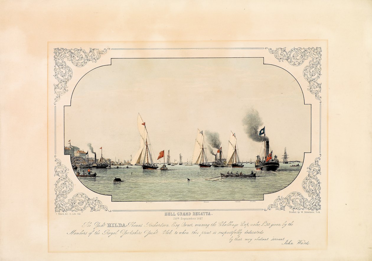 A Grande Regata de Hull de John Ward