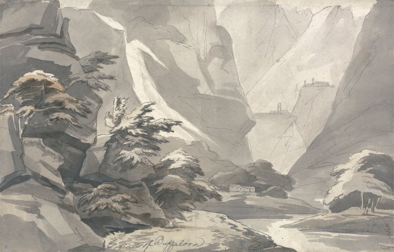 Cascata de Buffalora de John Warwick Smith