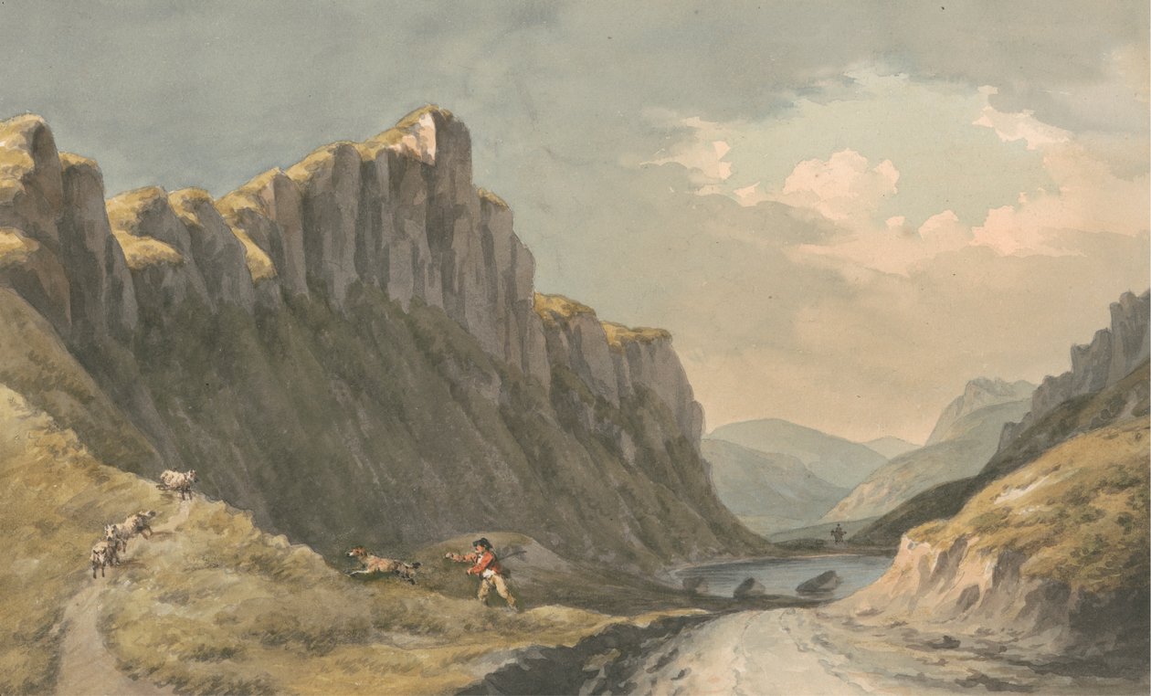 Craig y Ladron - O Precipício dos Ladrões de John Warwick Smith