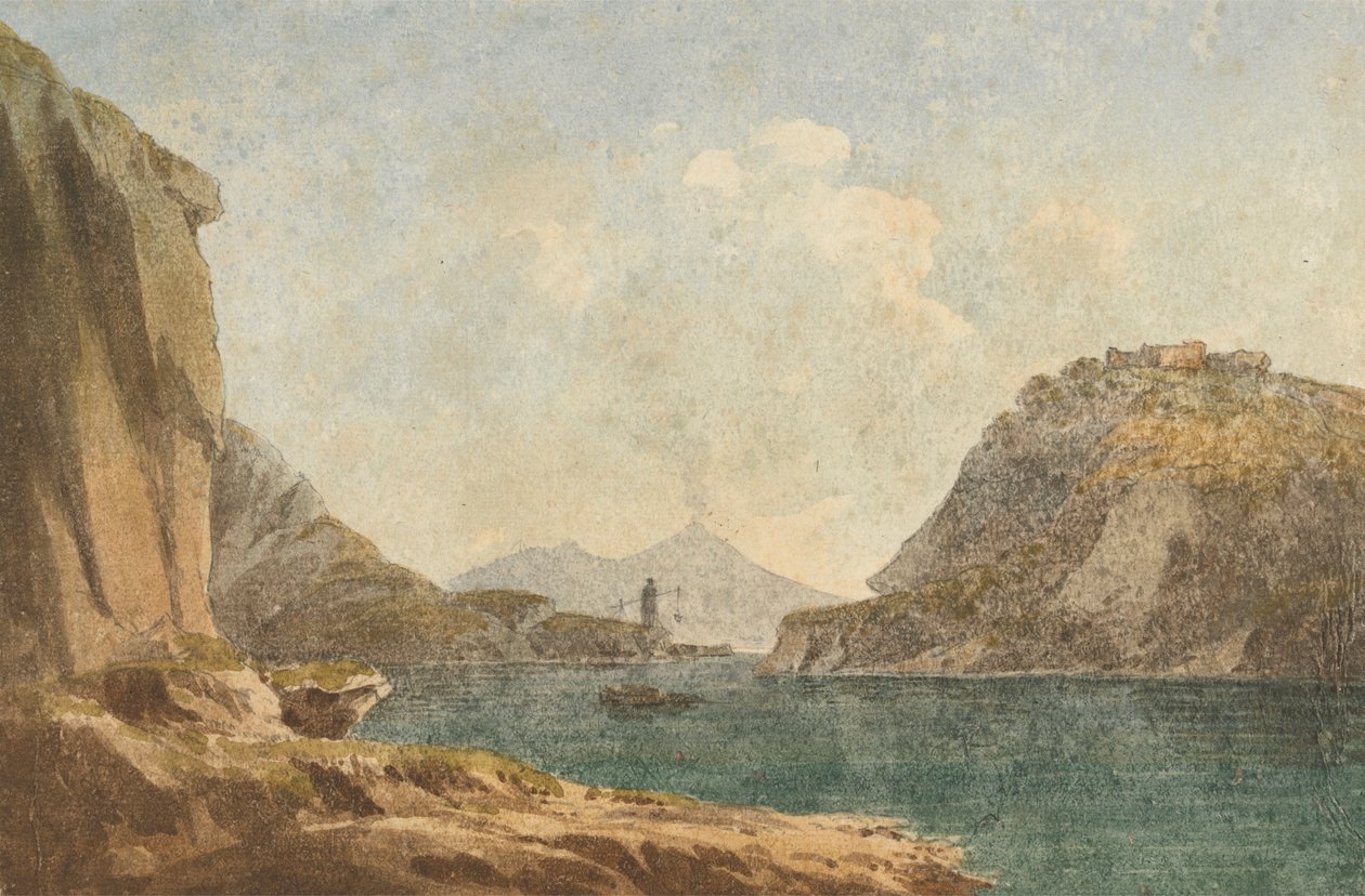 Vista do Vesúvio de John Warwick Smith
