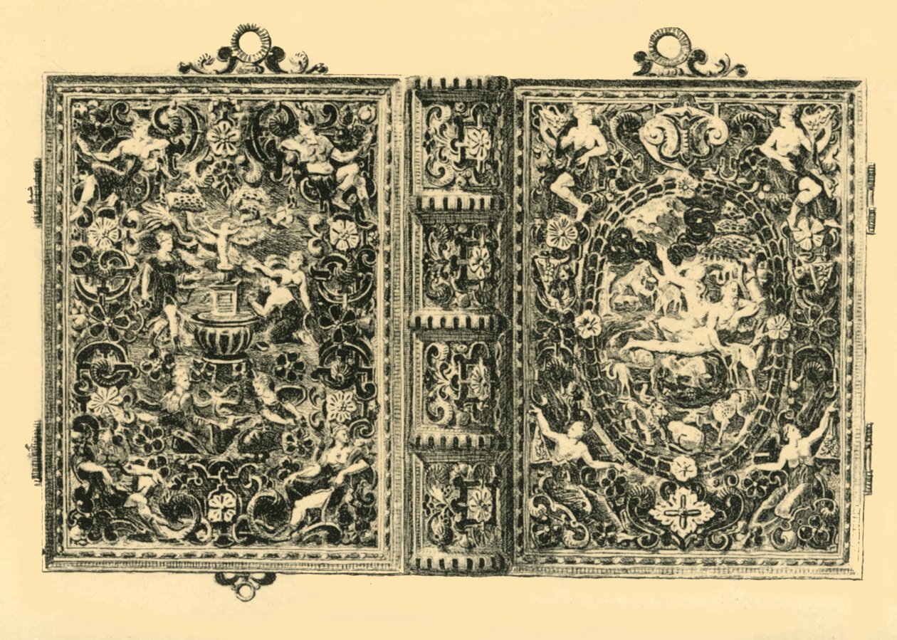 Capa de livro em ouro, século XIX, 1881. de John Watkins