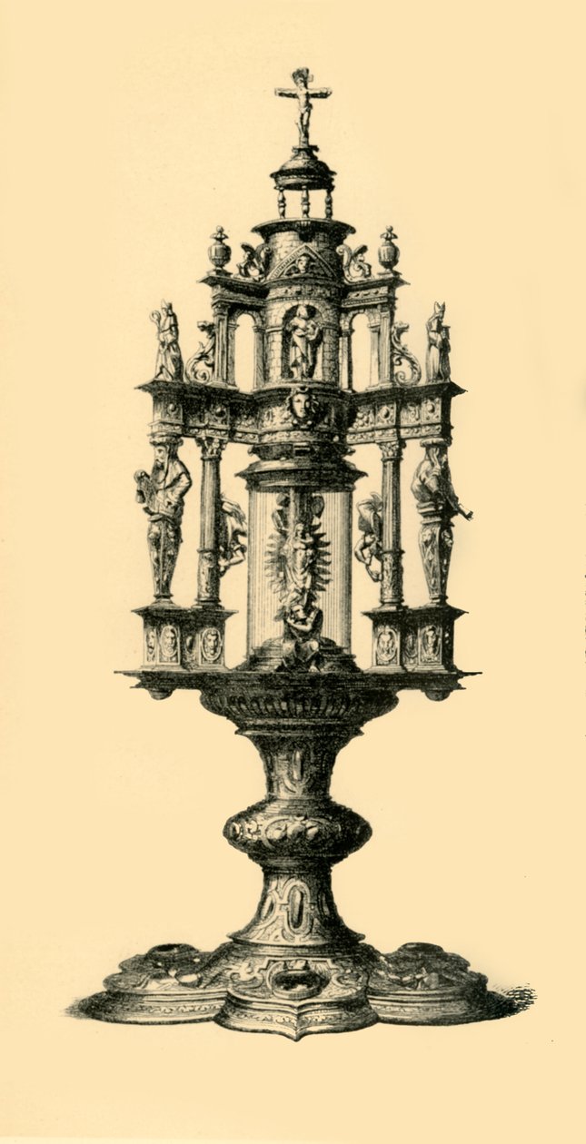 Monstrance, final do século XVI, 1881. de John Watkins