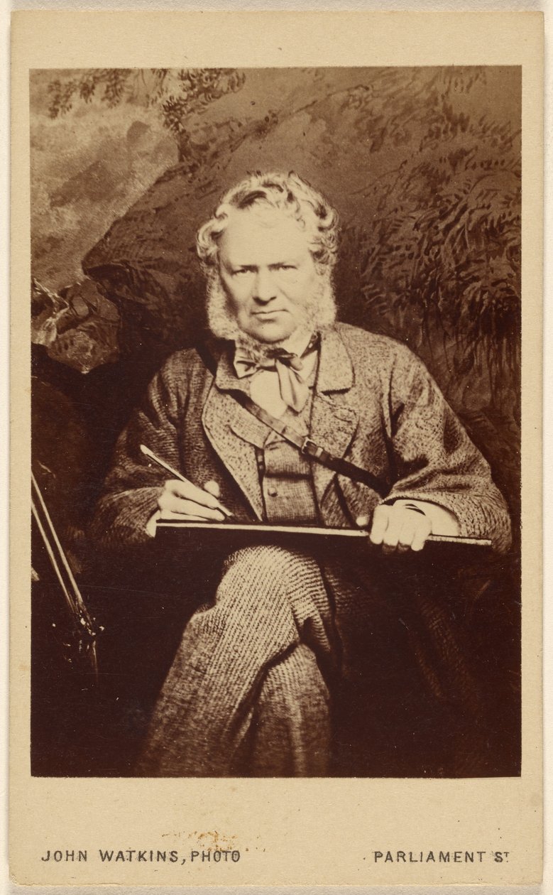Sir E[dwin Henry] Landseer [pintor inglês de animais, 1802 - 1873] de John Watkins