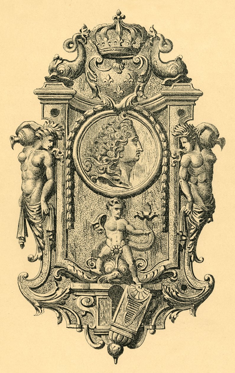 Chaveiro de aço, início do século XVIII, 1881. de John Watkins