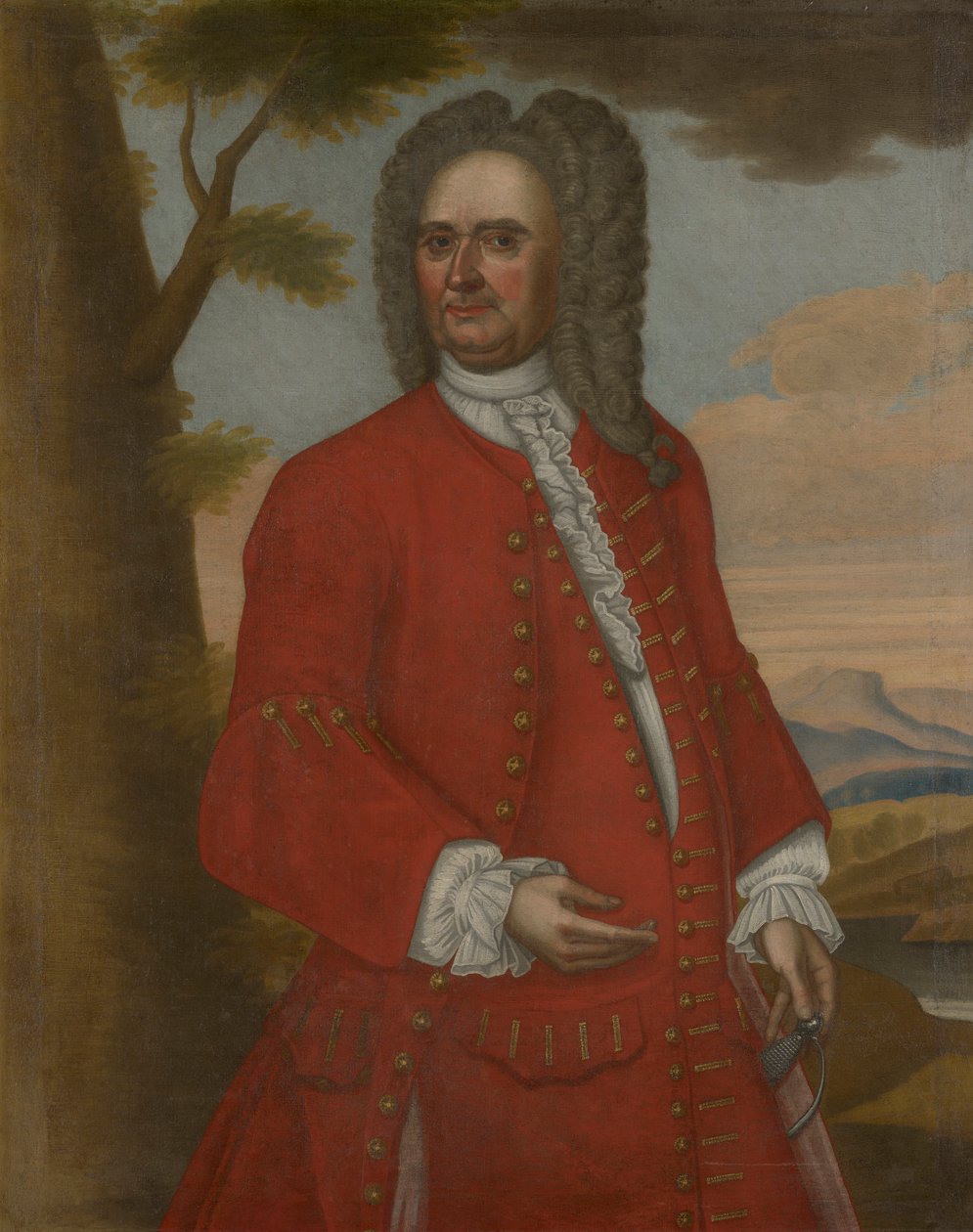 Um Cavalheiro da Família Schuyler (atribuído a John Watson) de John Watson