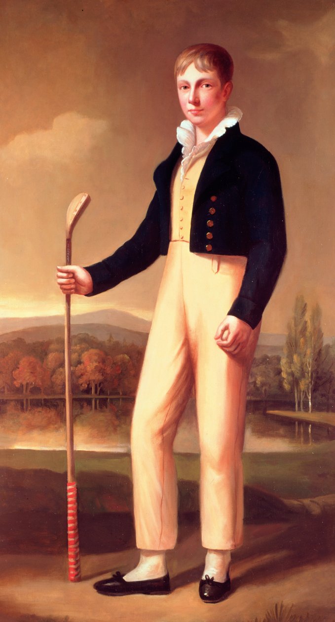 Douglas Robertson Esq. do Royal and Ancient Golf Club (óleo sobre tela) de John Watson Gordon