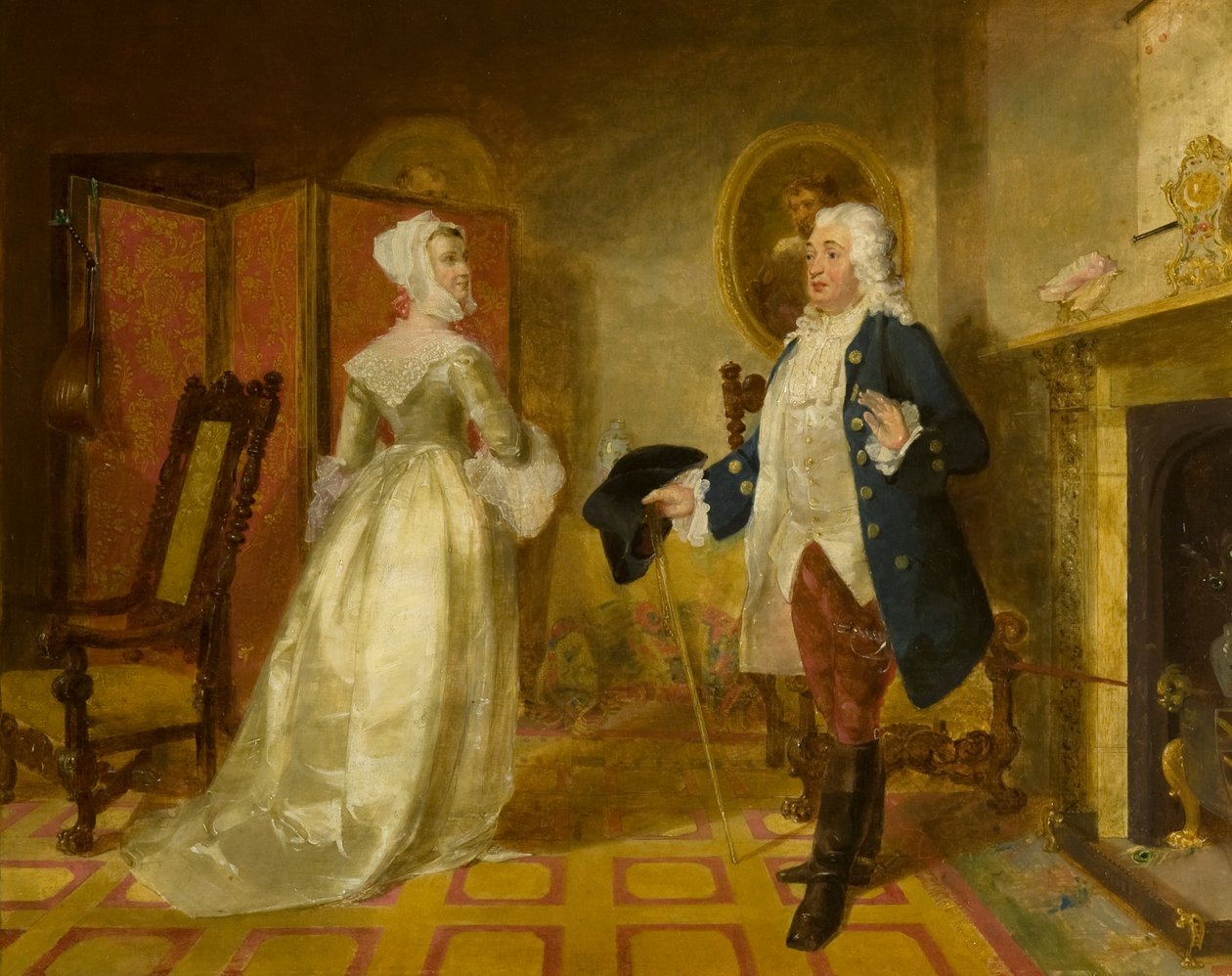 O senhor de Cockpen e a senhora Jean de John Watson Gordon