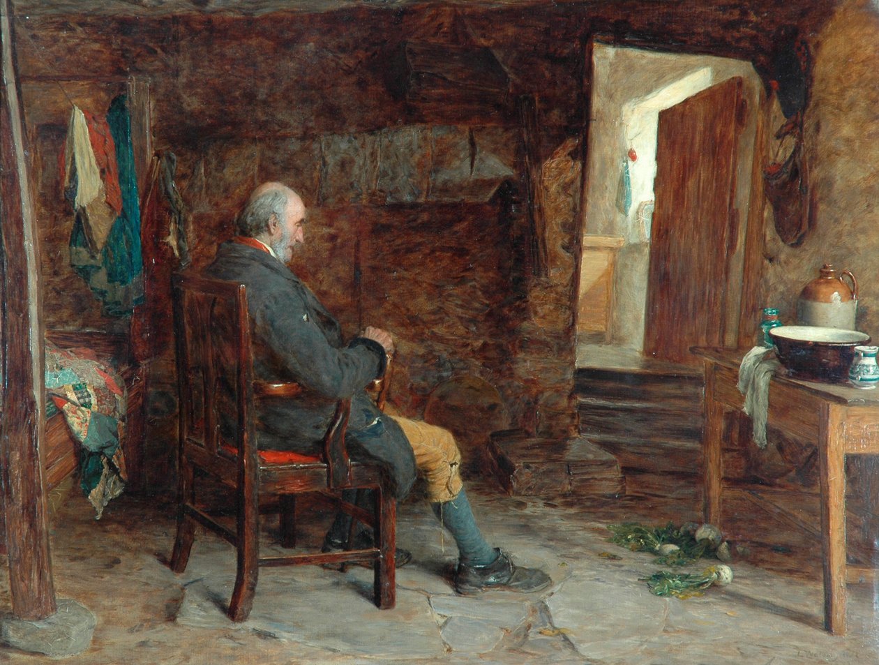 O Viúvo, 1873 de John Watson Nicol